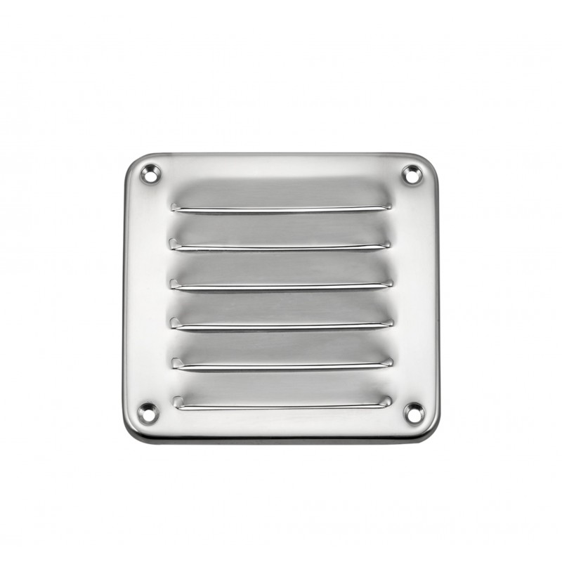 STAINLESS STEEL LOUVER VENTS MM 127X122 Dimensions 127X122 MM