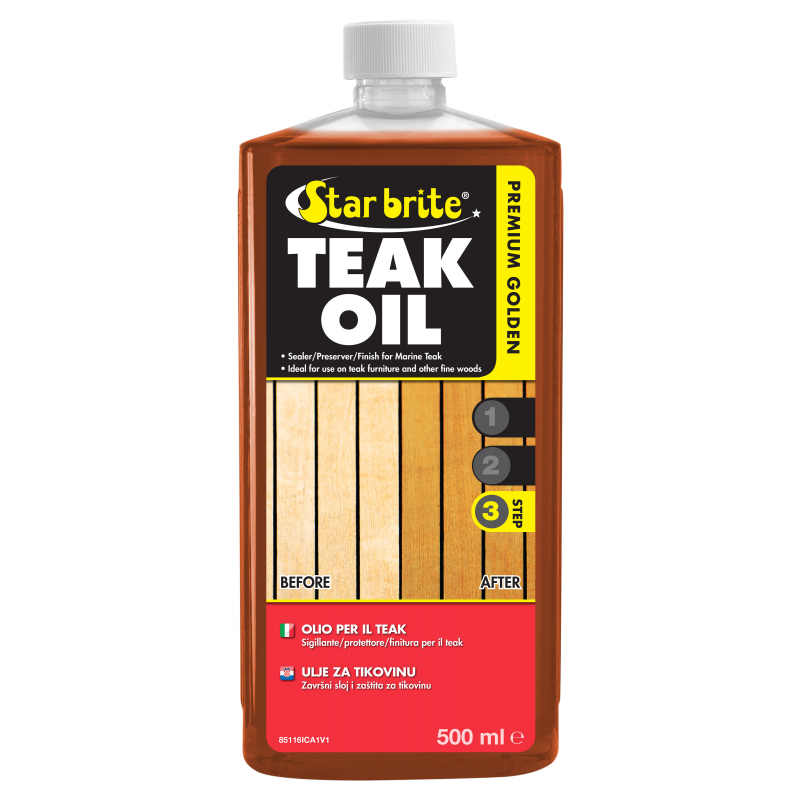 Teak Oil Premium Gold Ml 500