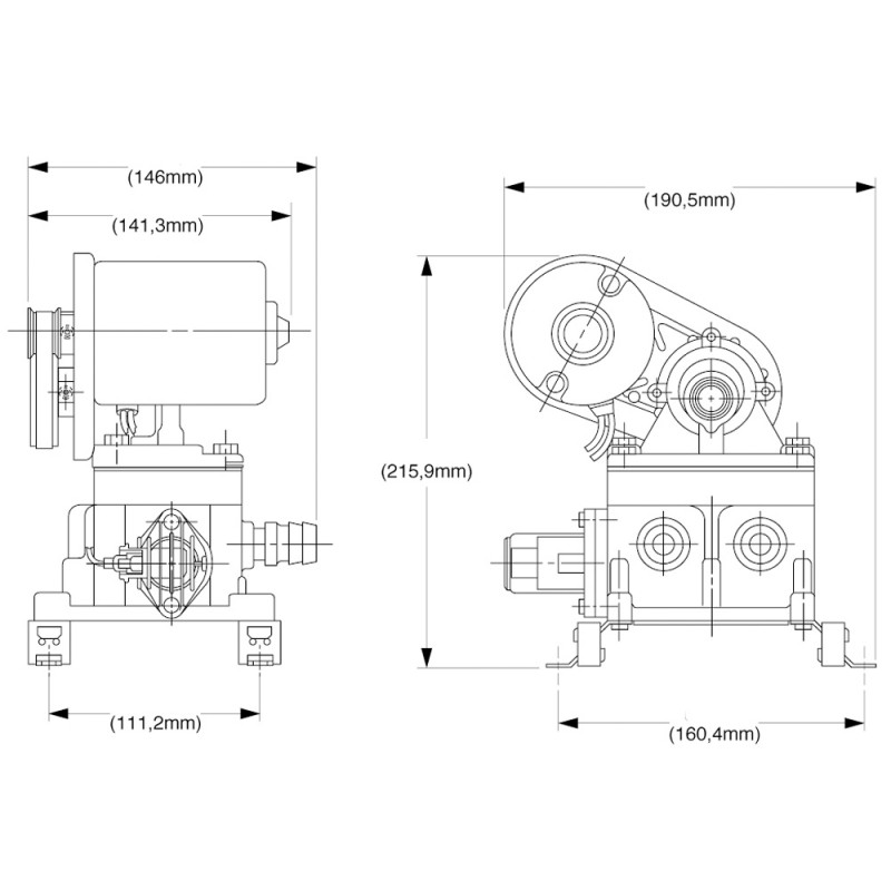 Pompa autoclave 12 v. [1616542] - JABSCO - YachtShop