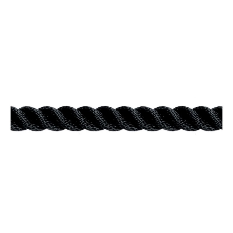 Twisted Rope, Nylon 7/8 Black Approximate Breaking Load:18000Lb per Foot -  Budget Marine
