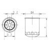 Filtro gas.vetus-mitsubishi stm3690