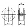 Filtro aria volvo rif.or. 858488