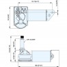 Wiper 12v. for bulkheads of mm.3 to mm.38