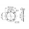 Flange 5 pcs