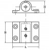 Side bushing for tube  mm.25