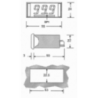 Voltmeter 0/2150 alternate voltage