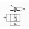 Aluminium anode