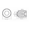 Zinc anode