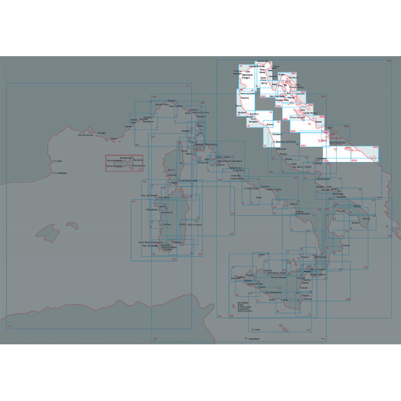 Carta 924 didattica [0100924D] - ISTITUTO IDROGRAFICO - YachtShop