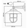 Fisherman lamp max 75w